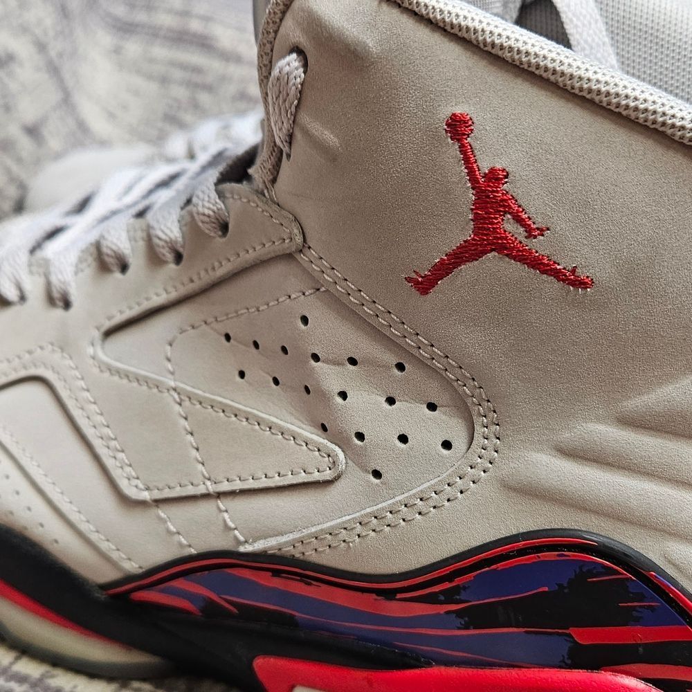 Nike Air Jordan Jumpman MVP Men's shoes. DZ4475-026 . White/Black/Red. Choose SZ - Picture 9 of 16